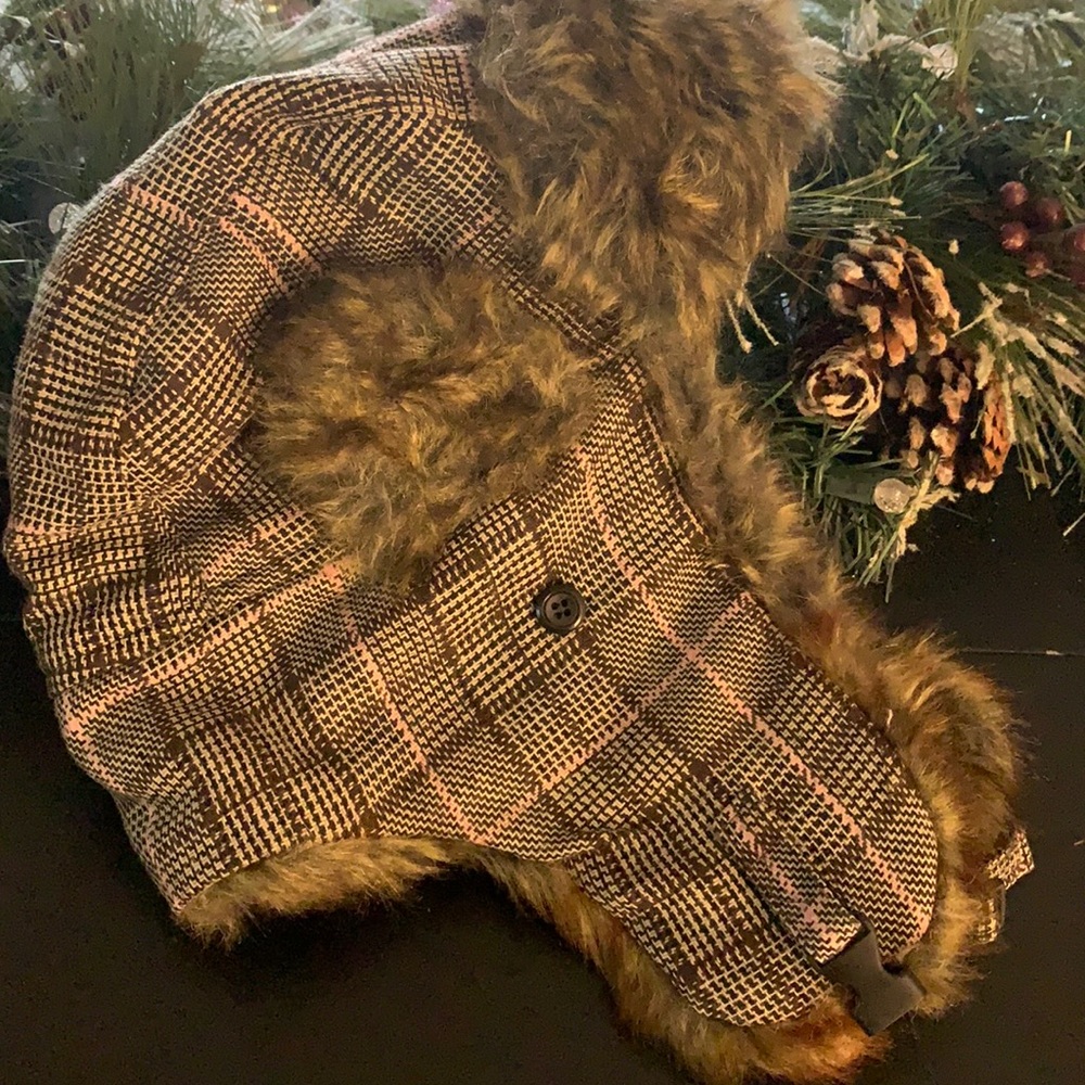Adorable Ski Hat with Fur